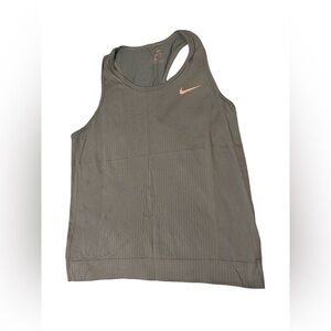 Nike Women’s Dri-FIT Racerback Workout Tank Large Teal Athletic Top